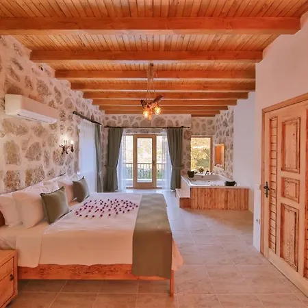 Outstanding Villa With Private Pool And Jacuzzi In Kas, Antalya Islamlar (Mediterranean)