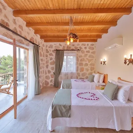 Outstanding Villa With Private Pool And Jacuzzi In Kas, Antalya