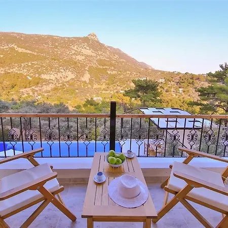 Apartment Outstanding Villa With Private Pool And Jacuzzi In Kas, Antalya Islamlar (Mediterranean)